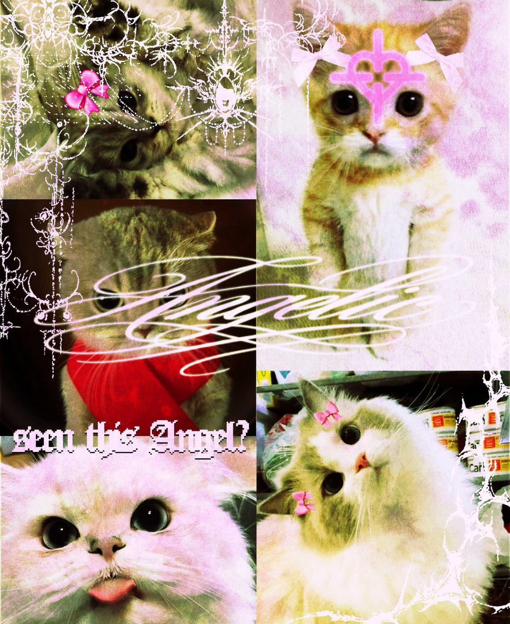 Angelic Cats – Shower Curtain
✦